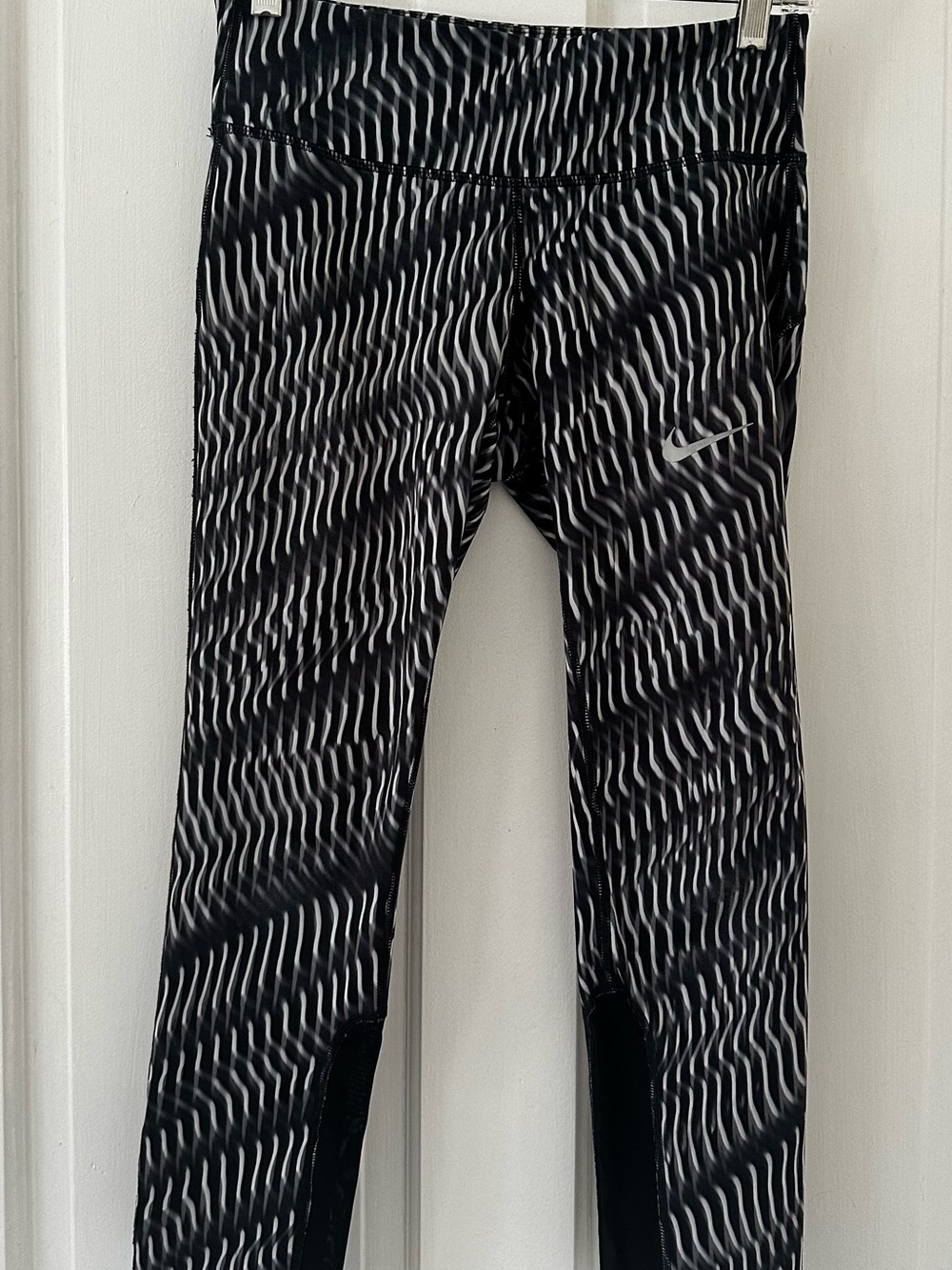 Nike Black & White Patterned Leggings